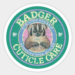 Badger Cuticle Care Sticker